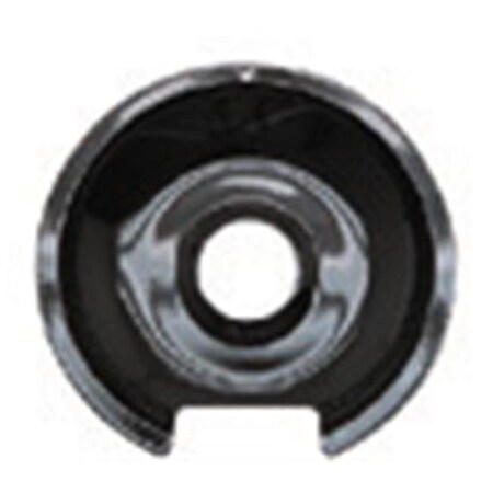 Range Kleen Range Kleen 6in. Black Porcelain GE-Hotpoint Reflector Drip Pan  P105 P105